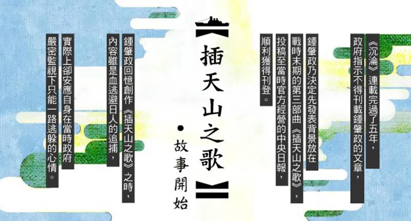 「大河浩蕩—鍾肇政文學展」線上展覽