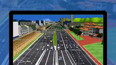 快速道路系統3D動畫